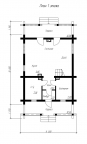 Дом с мансардой, террасами и балконами Rg1571z (Зеркальная версия) План2