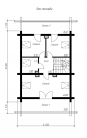 Дом с мансардой, террасами и балконами Rg1571z (Зеркальная версия) План4