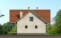 Дом с мансардой, гаражом, террасой и балконами Rg1574 Фасад4