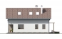 Дом с мансардой, террасой и балконом Rg1575z (Зеркальная версия) Фасад2