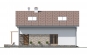 Дом с мансардой, террасой и балконом Rg1575z (Зеркальная версия) Фасад4
