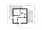 Дом с мансардой, гаражом, террасой и балконами Rg1583z (Зеркальная версия) План4