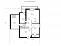 Дом с мансардой, гаражом, террасой и балконами Rg1588z (Зеркальная версия) План4