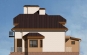 Дом с мансардой, гаражом, террасой и балконами Rg3208z (Зеркальная версия) Фасад4