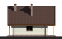 Дом с мансардой, террасой и балконами Rg3209z (Зеркальная версия) Фасад3