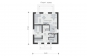 Проект одноэтажного жилого дома с мансардой и террасой Rg3210z (Зеркальная версия) План2