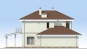 Двухэтажный дом с гаражом, террасой и балконами Rg3223z (Зеркальная версия) Фасад4