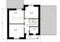 Дом с мансардой, гаражом, террасой и балконам Rg3228z (Зеркальная версия) План3