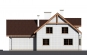Одноэтажный дом с мансардой, эркером, гаражом на 2 машины и балконами Rg3246z (Зеркальная версия) Фасад2