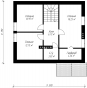 Дом с мансардой и  террасой Rg3318z (Зеркальная версия) План4