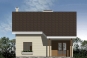 Дом с мансардой и  террасой Rg3318 Фасад4