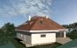 Проект одноэтажного дома с мансардой и гаражом Rg3351z (Зеркальная версия) Вид2