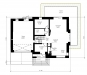 Проект просторного одноэтажного дома с мансардой, цоколем и гаражом Rg3355z (Зеркальная версия) План2