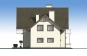 Дом с мансардой, эркером, гаражом на 2 машины,террасой и балконами Rg3364z (Зеркальная версия) Фасад4