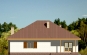 Проект дома с чердаком и гаражом на две машины Rg3419 Фасад1