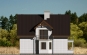 Одноэтажный дом с мансардой, погребом и гаражом Rg3424 Фасад1
