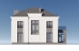 Двухэтажный дом с оранжереей, балконами, тремя спальнями и гостевой Rg3426z (Зеркальная версия) Фасад3