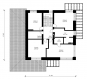 Проект двухэтажного дома c большим гаражом и террасой Rg3428z (Зеркальная версия) План3