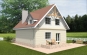 Проект дома с мансардой, 11х10 м Rg3561z (Зеркальная версия) Вид3