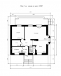 Проект одноэтажного уютного коттеджа Rg3573 План2
