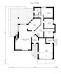 Проект просторного дома из газобетона Rg3669z (Зеркальная версия) План2