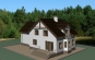 Проект одноэтажного дома с мансардой Rg3676z (Зеркальная версия) Вид3
