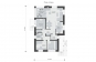 Проект одноэтажного комфортного дома Rg3678z (Зеркальная версия) План2