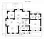 Уютный одноэтажный коттедж с мансардой Rg3780 План2