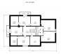 Уютный одноэтажный коттедж с мансардой Rg3780z (Зеркальная версия) План4