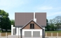 Проект дома с мансардой и террасой Rg3799z (Зеркальная версия) Фасад4