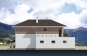 Двухэтажный дом с террасой и гаражом Rg3800z (Зеркальная версия) Фасад4