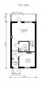 Уютный двухэтажный дом Rg3810 План2