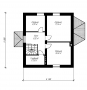 Дом с мансардой и эркером Rg3812z (Зеркальная версия) План4