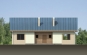Проект небольшого дома с чердаком Rg3815z (Зеркальная версия) Фасад1