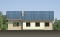 Проект небольшого дома с чердаком Rg3815 Фасад3