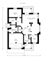 Проект двухэтажного дома с эркером Rg3816z (Зеркальная версия) План2