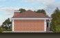 Жилой дом с террасой Rg3825z (Зеркальная версия) Фасад4