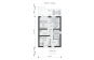 Одноэтажный дом с кабинетом, мансардой и двумя просторными спальнями Rg3851z (Зеркальная версия) План2