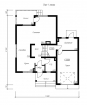 Дом с мансардой, гаражом, террасой и балконом Rg3861z (Зеркальная версия) План2