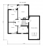 Дом с мансардой, гаражом, террасой и балконом Rg3861z (Зеркальная версия) План4