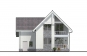 Дом с мансардой, гаражом, террасой и балконом Rg3861z (Зеркальная версия) Фасад3