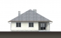 Проект небольшого одноэтажного дома с гаражом Rg3866z (Зеркальная версия) Фасад3