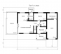 Проект двухэтажного дома с террасой Rg3868z (Зеркальная версия) План2