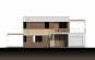 Проект двухэтажного дома с террасой Rg3868z (Зеркальная версия) Фасад1