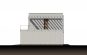 Проект двухэтажного дома с террасой Rg3868 Фасад2