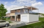 Проект двухэтажного дома с террасой Rg3868z (Зеркальная версия) Вид2