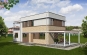Проект двухэтажного дома с террасой Rg3868z (Зеркальная версия) Вид3