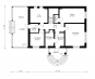 Дом с террасой и мансардой Rg3873z (Зеркальная версия) План2