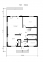 Проект комфортного дома с мансардой Rg3913z (Зеркальная версия) План2