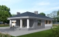 Проект одноэтажного дома с гаражом Rg3924 Вид4